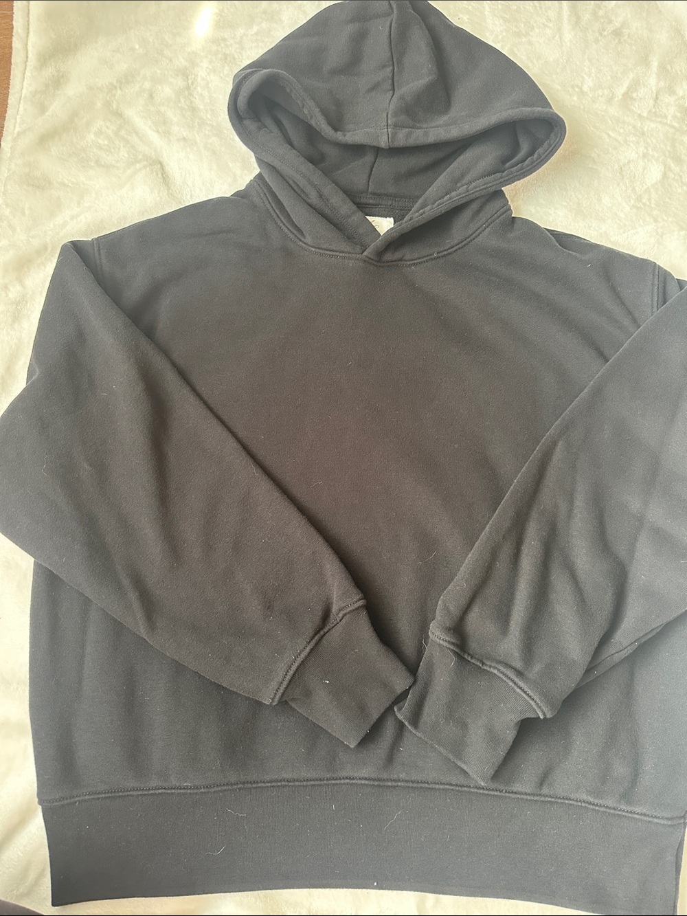 American Eagle Brown Fleece-Lined Hoodie